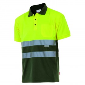 polo_bicolor_AV_m-c_173_verde_caza_amarillo flúor-